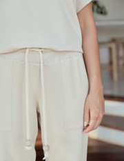 Calça Jogger Serena - Bege Claro - P