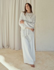 Cardigan Tricot Marisol - Mescla Claro - U