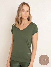 Blusa Isabella - Verde Militar - P