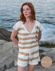 Blusa Tricot Liana - Bege Medio - P