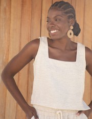 Cropped Ana Julia - Natural - P