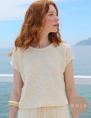 Blusa Jerusa - Off White - M