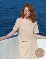 Blusa Kesia - Bege Aurora - PP