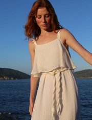 Vestido Abigail - Off White - PP