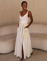 Saia Longa Hilda - Off White - P