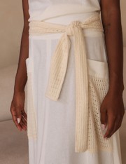 Saia Longa Hilda - Off White - P