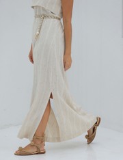 Vestido Midi Equilíbrio - Natural - PP