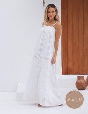 Vestido Linho Conquista - Off White - PP