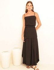 Saia Longa Elara - Preto - P