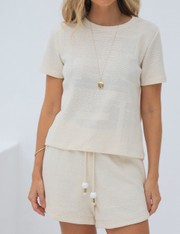 Blusa Cleia - Off White - PP