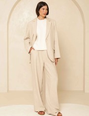 Calça Alfaiataria Laurie - Natural - P