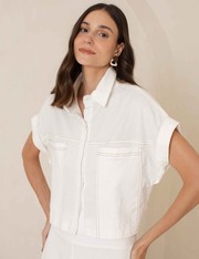 Camisa Linho Milan - Off White - M