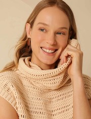 Blusa Tricot Hazel - Bege - M