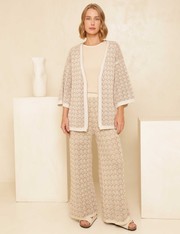 Kimono Brigite - Bege Medio - G