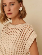 Blusa Rayara - Natural - GG