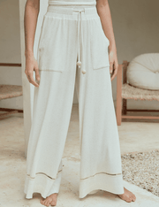 Calça Pantalona Val - Off White - M