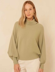 Blusa Tricot Rosalie - Verde Medio - U