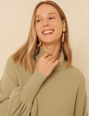 Blusa Tricot Rosalie - Verde Medio - U