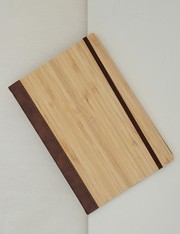 Caderno Pontilhado Bambu - Marrom Escuro - U