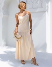 Vestido Gray - Bege Claro - PP