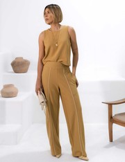 Calça Becca - Bege Escuro - PP