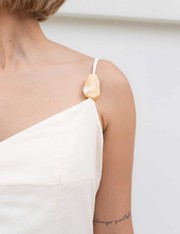 Vestido Gray - Bege Claro - PP