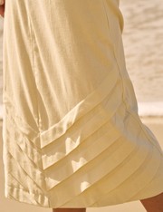 Saia Jordana - Amarelo Suave - PP