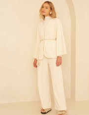 Calça Delia - Off White - PP