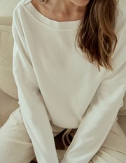 Blusa Tricot Helene - Off White - G