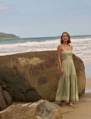 Vestido Esmeralda - Verde Menta - PP