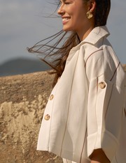 Camisa Lini - Off White - PP