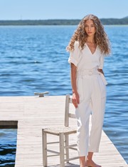 Calca Ivanna - Off White - PP