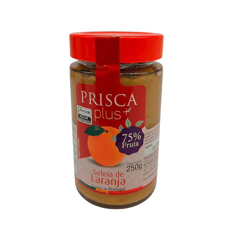 Geleia de laranja Plus 75% fruta Prisca - - Casa Santa Luzia