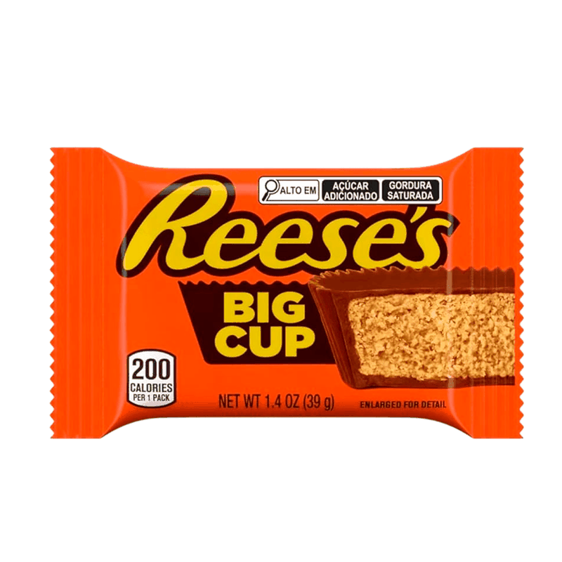 Chocolate Reese's Peanut Butter Big Cup – 39g - Casa Santa Luzia