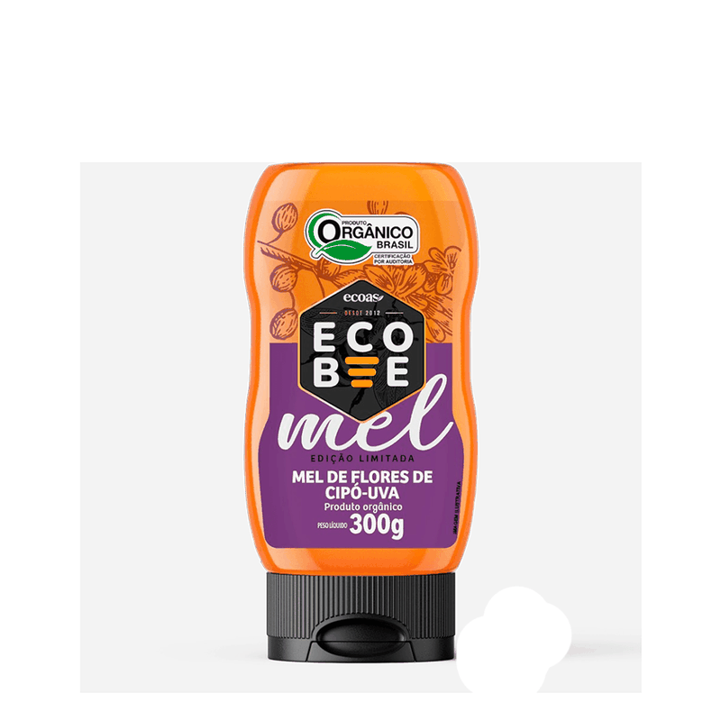 Mel Cipó Uva Orgânico Ecoas – 300g - Casa Santa Luzia