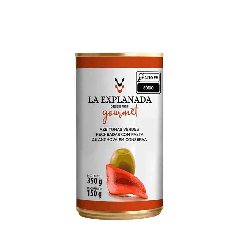 Eアファン　Eミアン　2袋セット Azeitona Verde Recheada Pasta Anchova La Explanada – 150g - Casa
