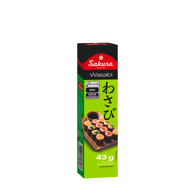 Wasabi Sakura - 43g - Casa Santa Luzia