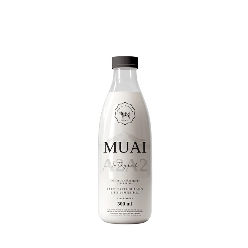Leite Pasteurizado Tipo A Integral A2 Muai - 500ml - Casa Santa Luzia