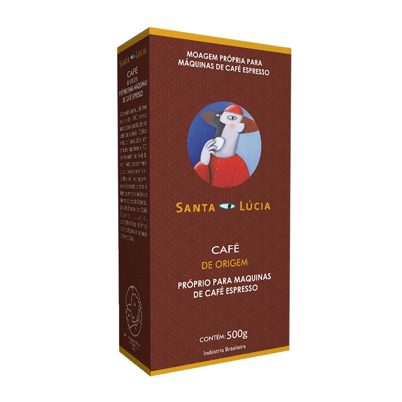 Café Expresso Especial Moído Santa Lúcia 500g - Casa Santa Luzia