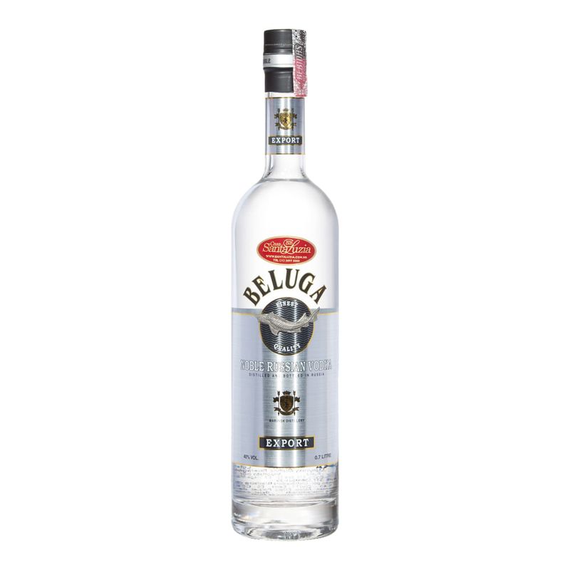 Vodka Noble Kit com Copo Beluga – 700ml - Casa Santa Luzia
