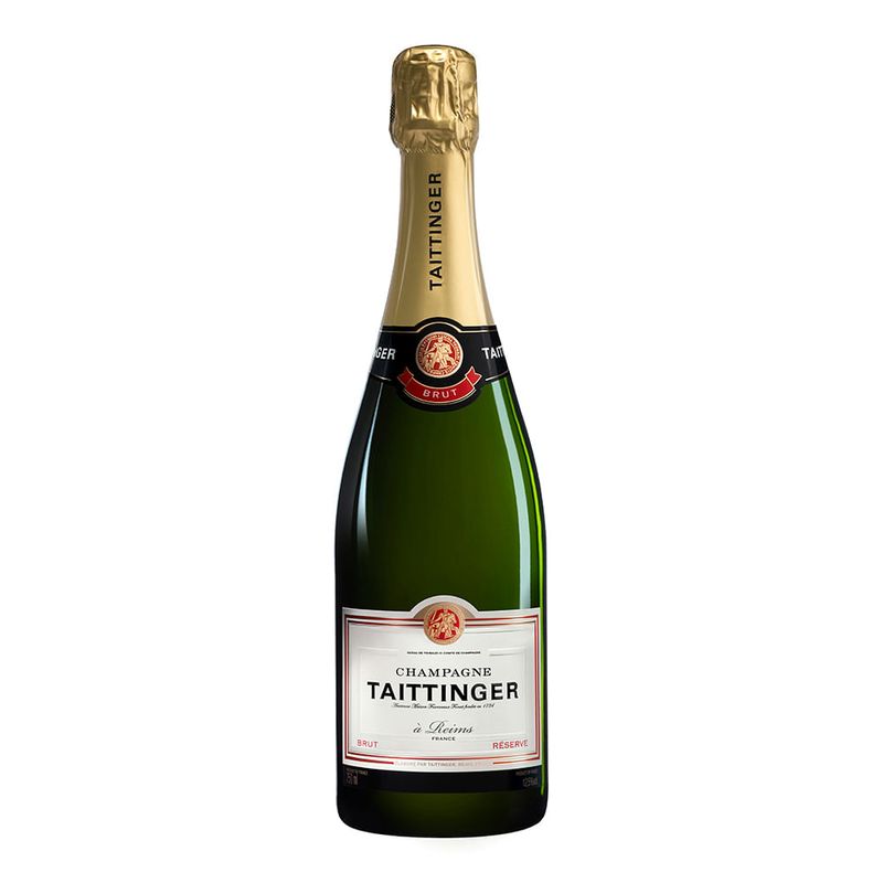 Champagne Brut Reserve Taittinger 750ml - Casa Santa Luzia