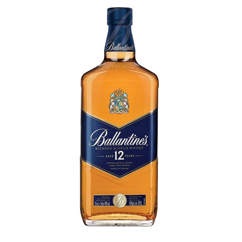 Ballantine's 12 Years Old スコッチウイスキー 旧ボトル Whisky Ballantines 12 Anos Edição Limitada 1L - Casa Santa Luzia