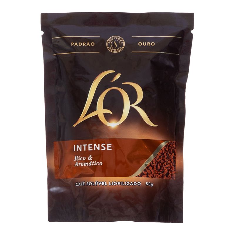 Café Solúvel L'or Intense Pouch 50g - Casa Santa Luzia