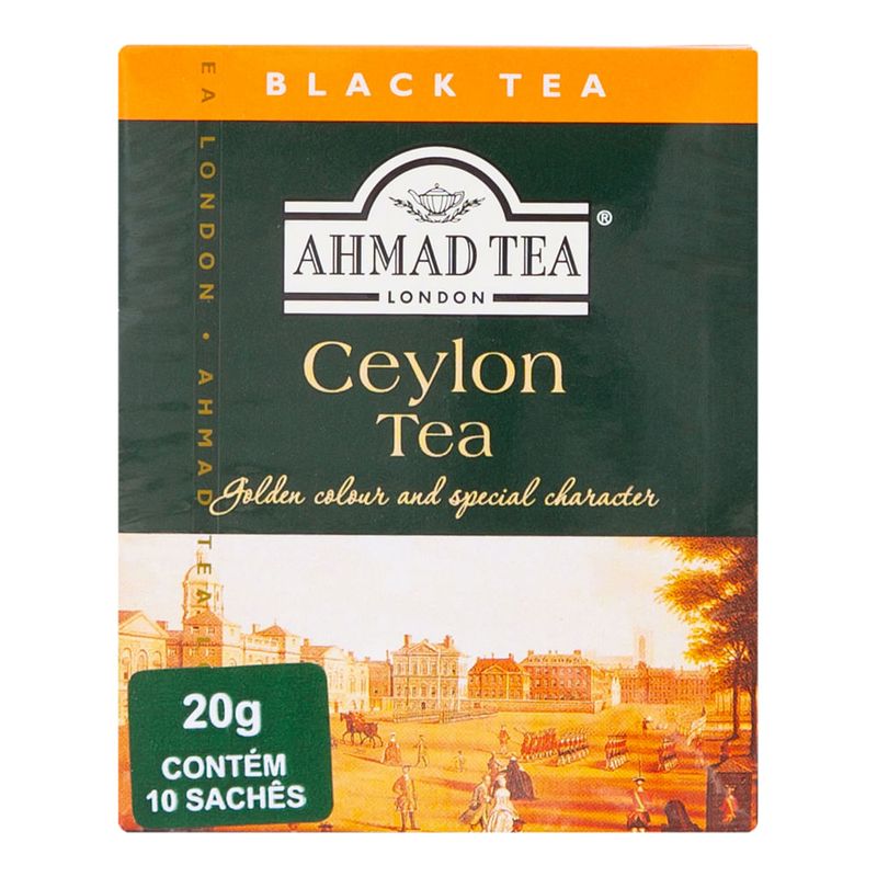 Chá Ceylon Ahmad 20g - Casa Santa Luzia