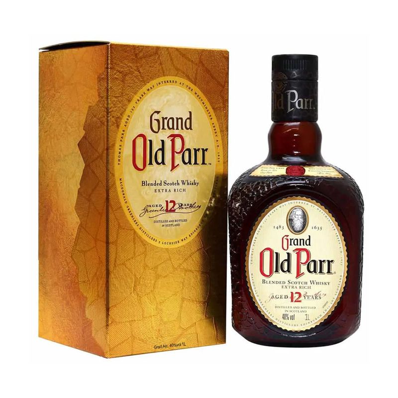 Whisky Old Parr 12 anos 1l - Casa Santa Luzia