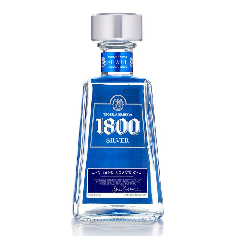Tequila 1800 Silver 750ml - Casa Santa Luzia