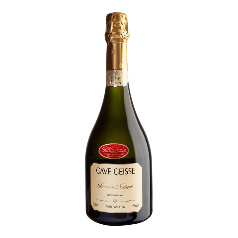 Espumante Geisse Terroir Nature 750ml - Casa Santa Luzia