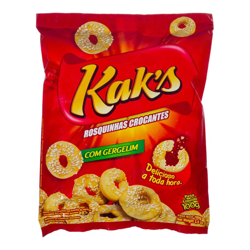 kaka　オーダー無地リング3g 1/2 Kak's Matok Com Gergilim 100g - Casa Santa Luzia