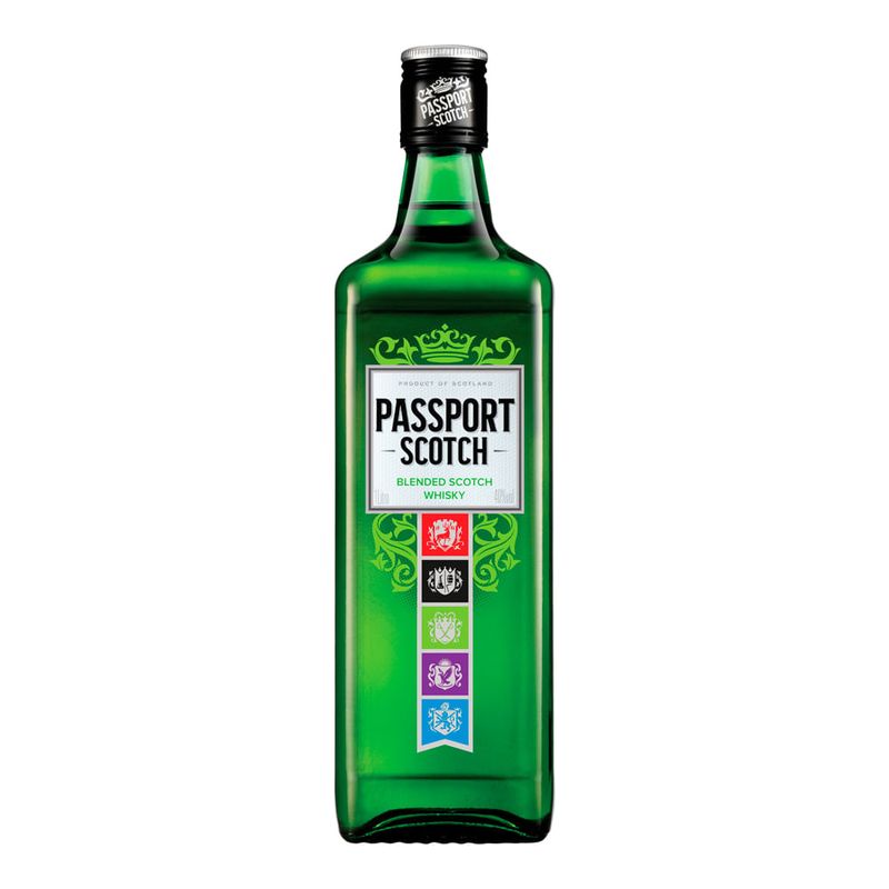 Whisky Passport Nacional Scotch 1L - Casa Santa Luzia