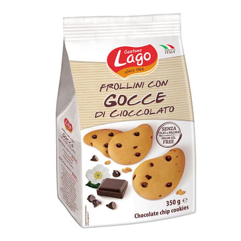 Cookies Chips de Chocolate Lago 350g - Casa Santa Luzia
